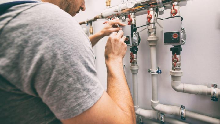 Installation chauffage électrique Vannes